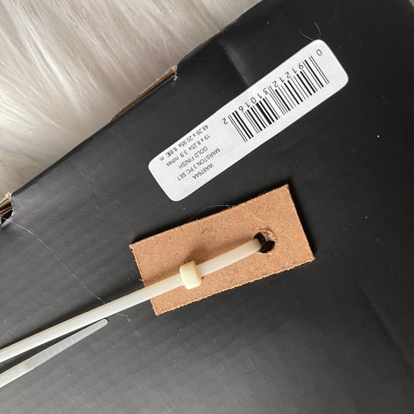 3 Piece Gold Finish Marston Decorative Wall Set - Picture 6 of 10